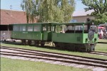 Historic steam locomotive Chiemseebahn